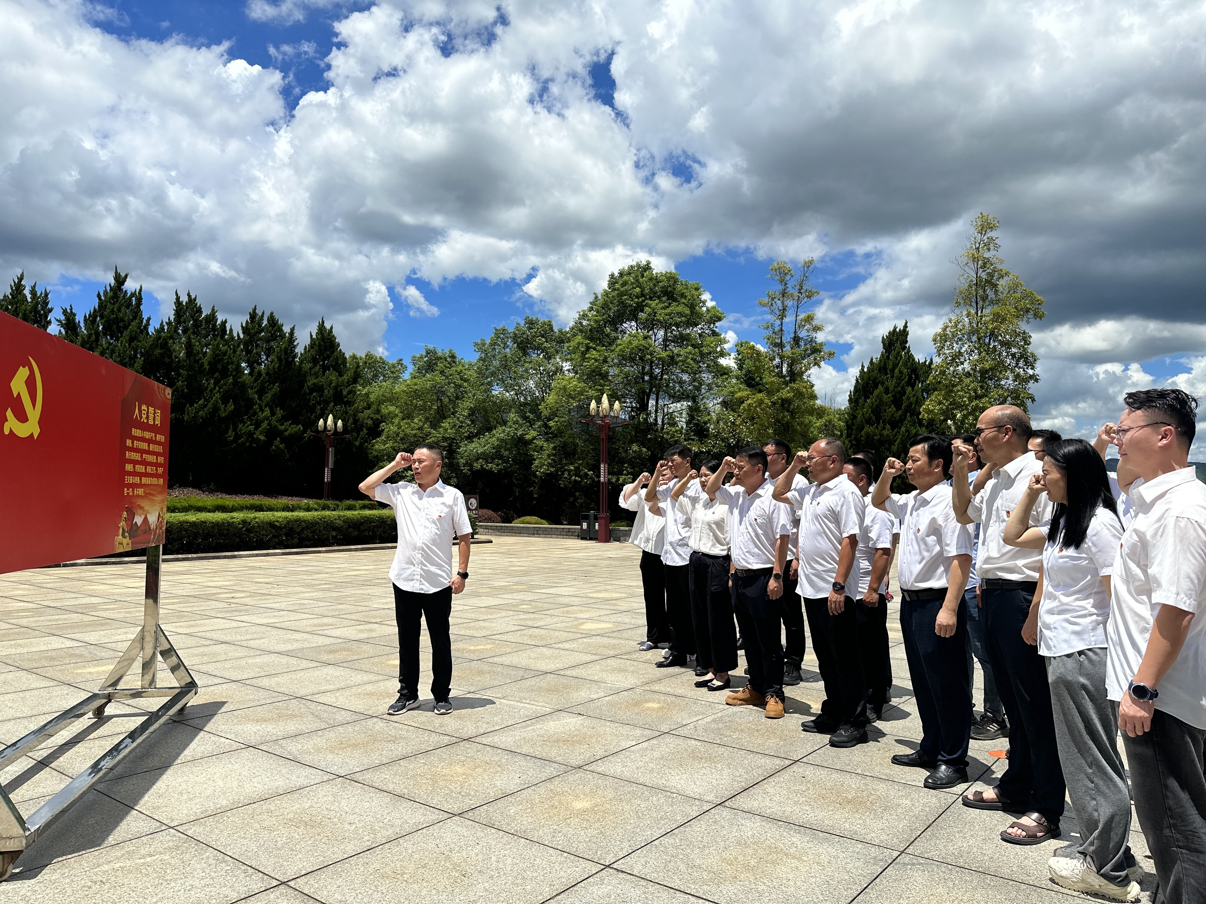 乐鱼（中国）水电联合党支部开展“学党纪、守党规，强党性”主题党日活动